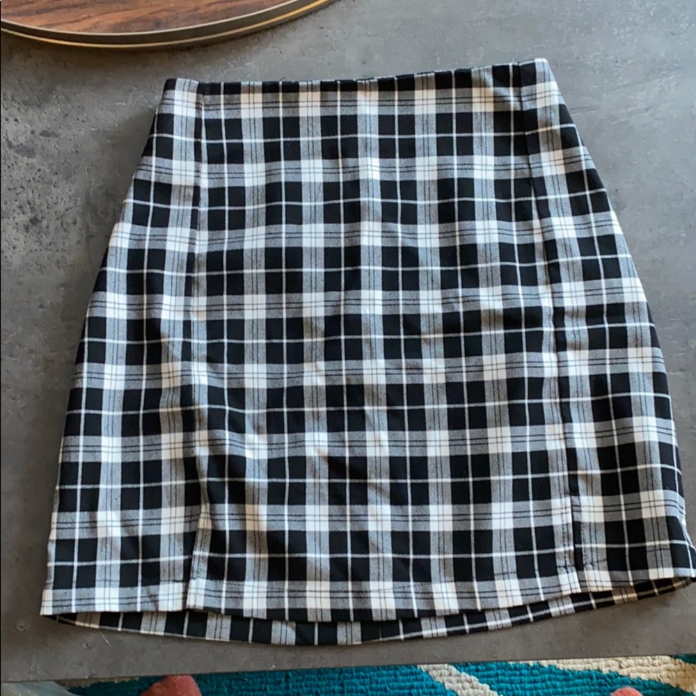 Plaid skirt
